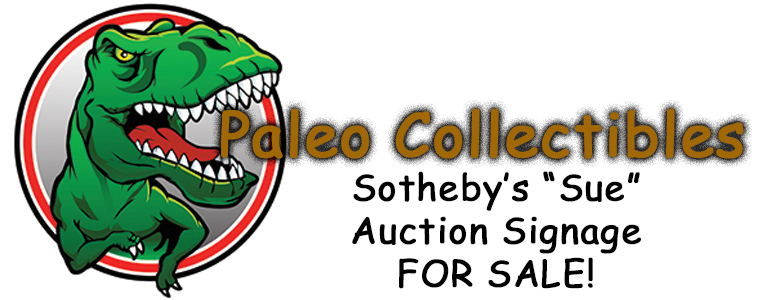 Paleo-Collectibles Sotherby's Signage